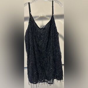 Torrid size 5 sparkly tank top